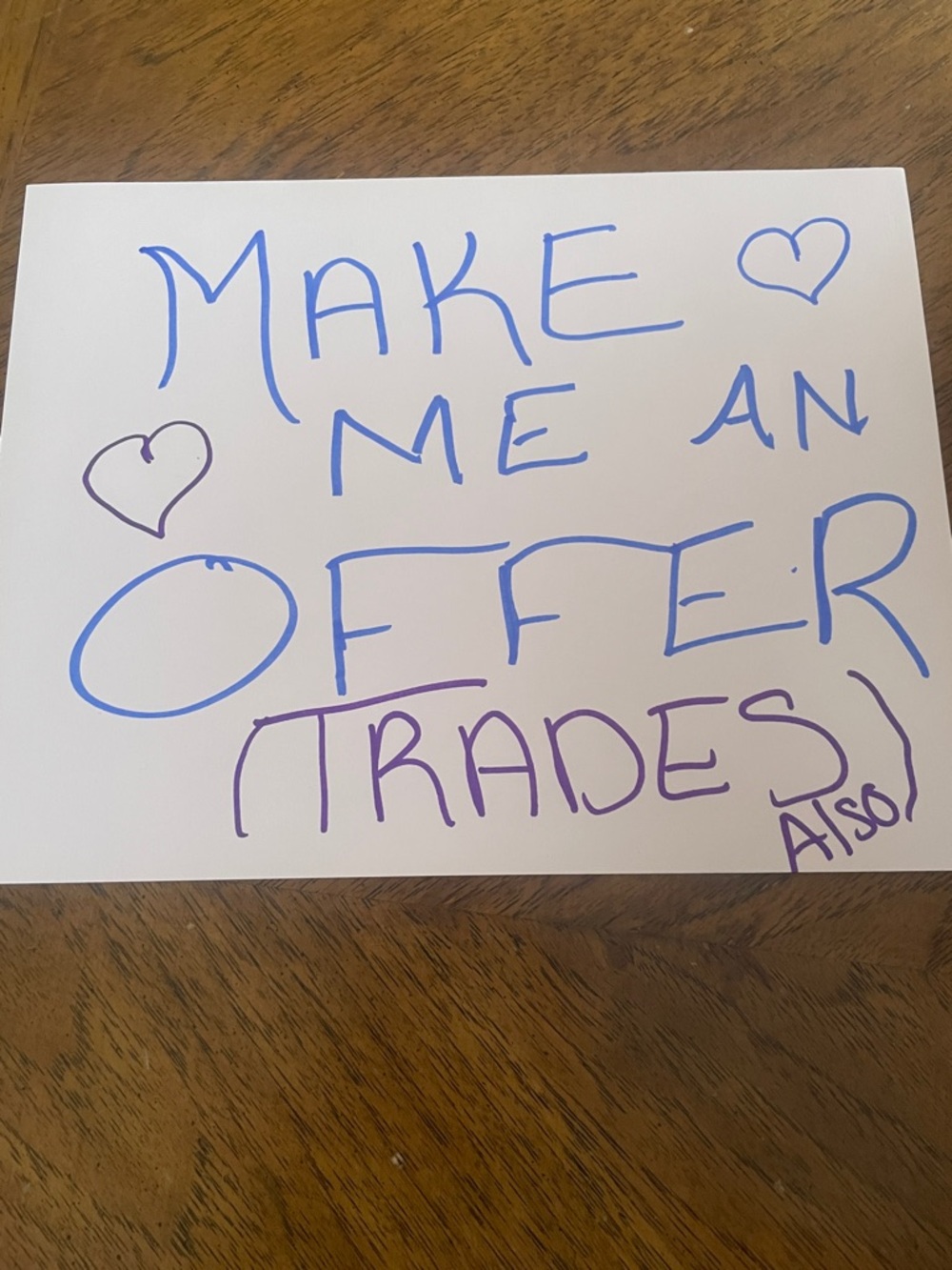 OFFERS ANYONE